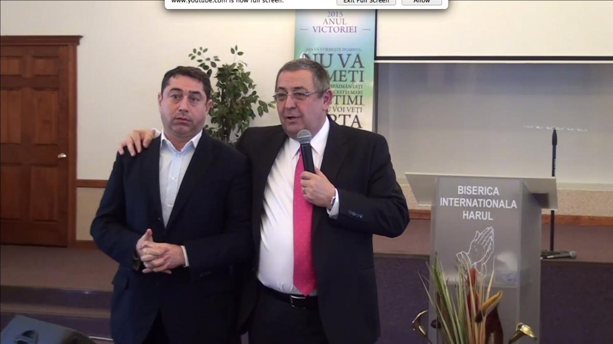 cristian david fostul ministru de interne s a botezat video