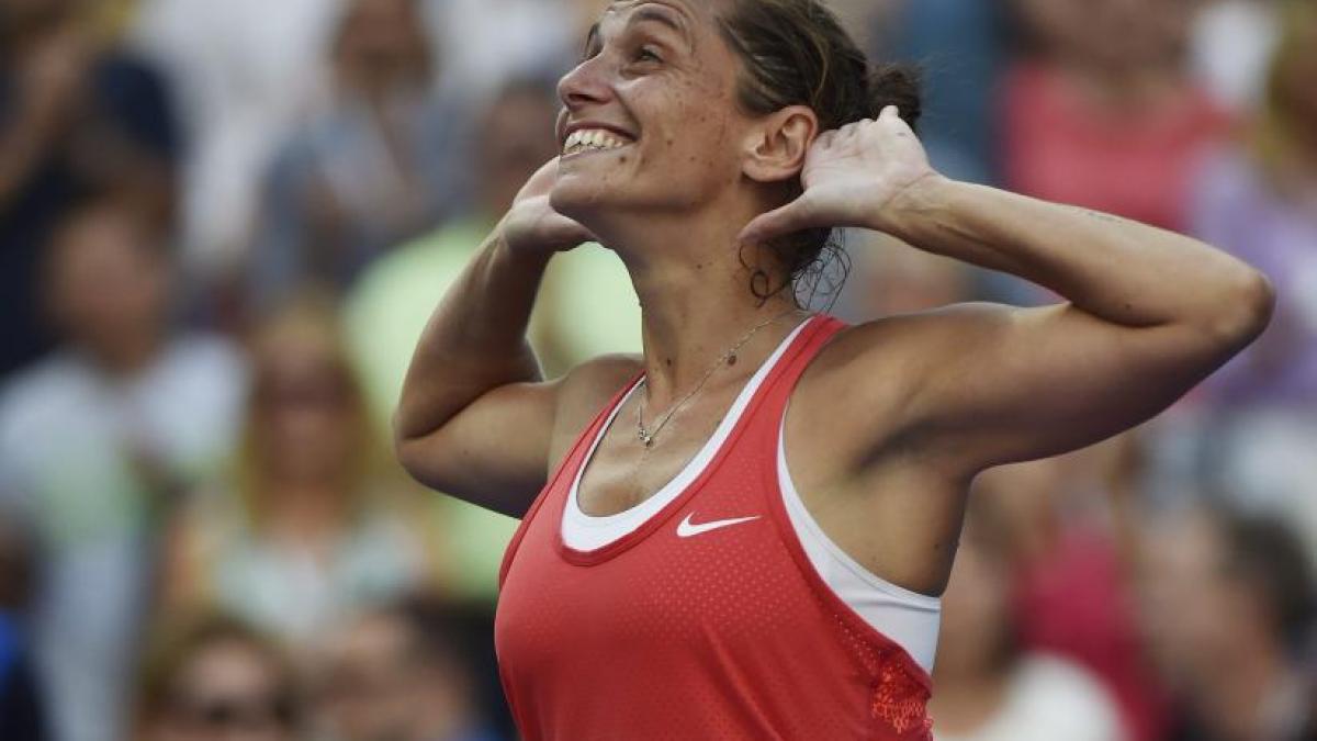 us open 2015 interviu savuros cu roberta vinci dupa ce a eliminat o pe serena williams video