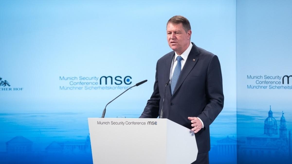 iohannis discurs in engleza salut decizia statelor unite