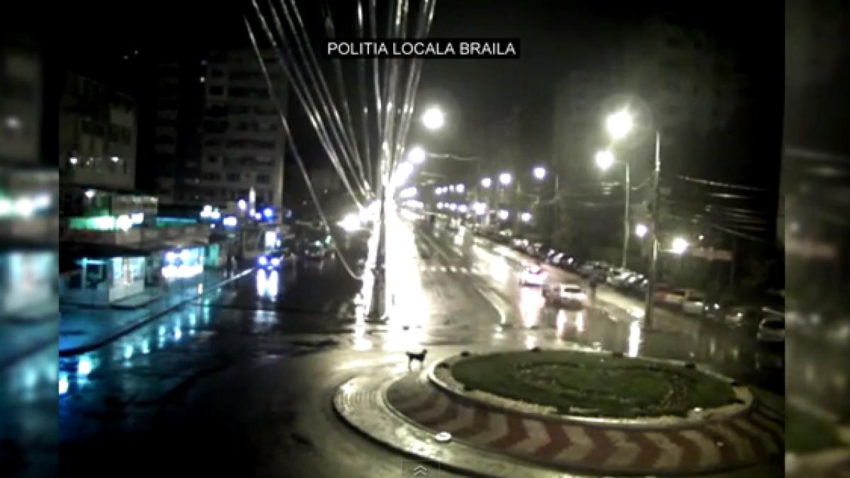 cascador din gre eala cum a zburat un ofer peste sensul giratoriu video