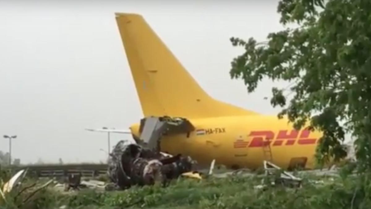 incident in italia un avion a ie it de pe pista video