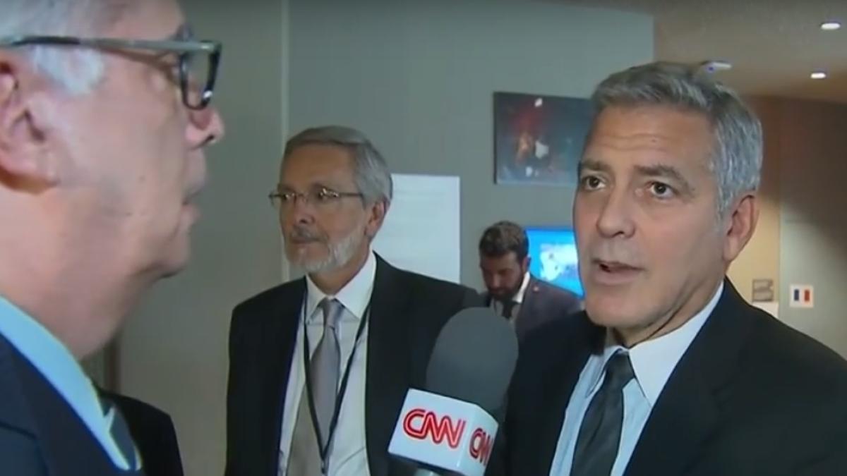 george clooney reac ie privind divor ul brad pitt angelina jolie