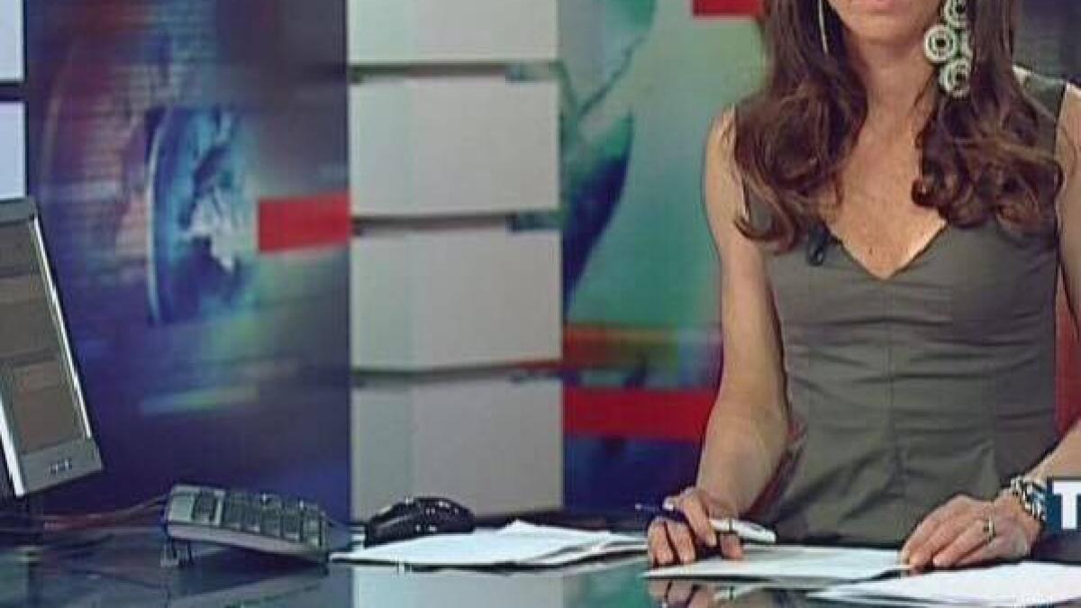 prezentatoare de tiri gafa colosala in direct video