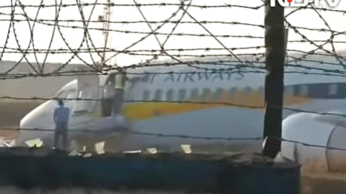 un avion cu 154 de persoane la bord a ie it de pe pista