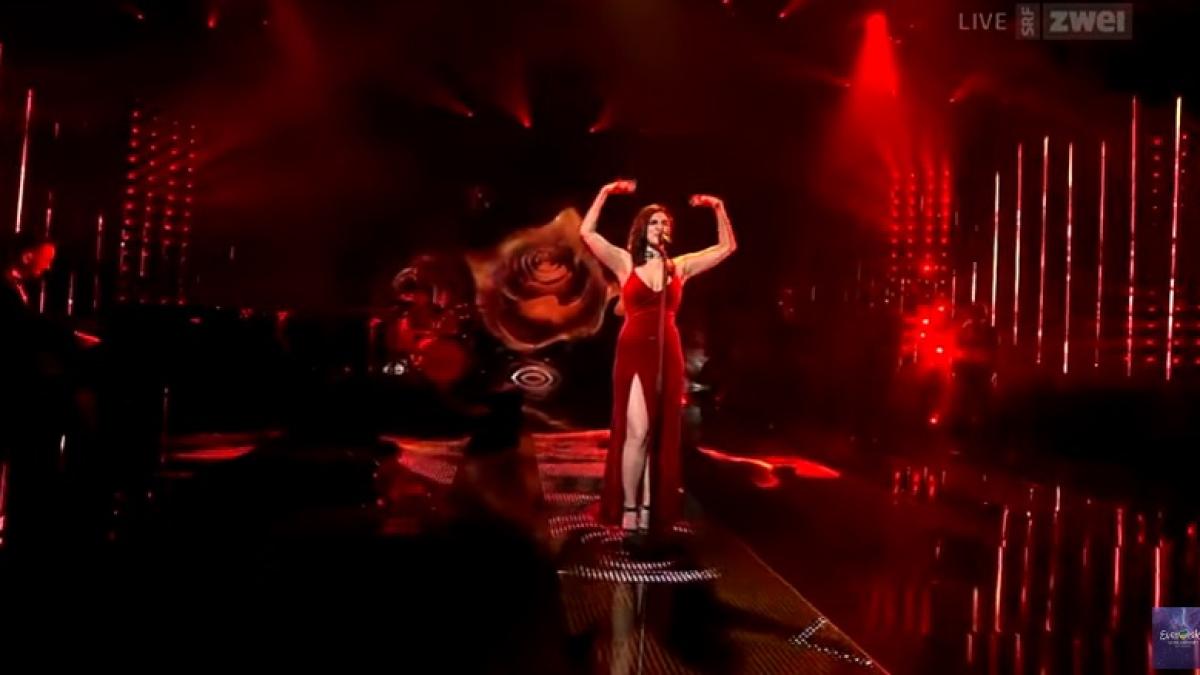 eurovision 2017 o romanca ca tigatoarea selectiei nationale din elvetia