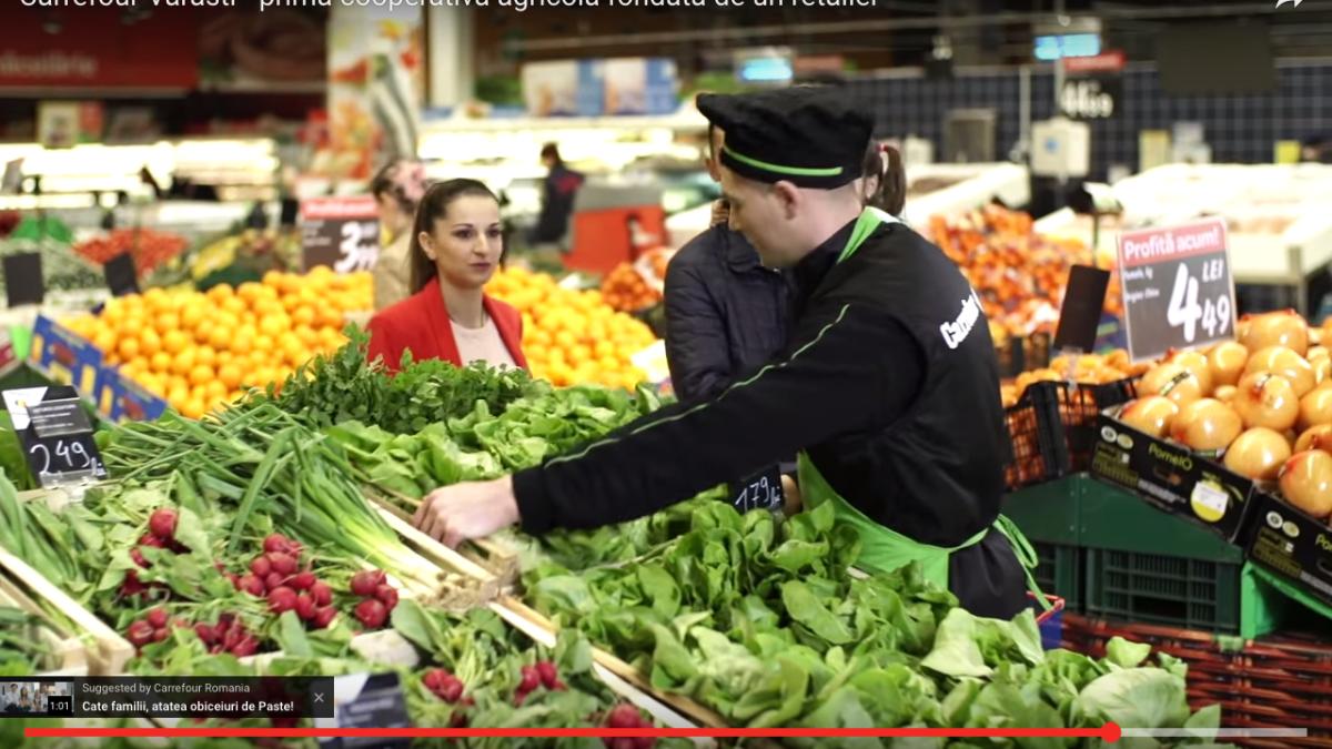 grupul carrefour a lansat prima cooperativa agricola video