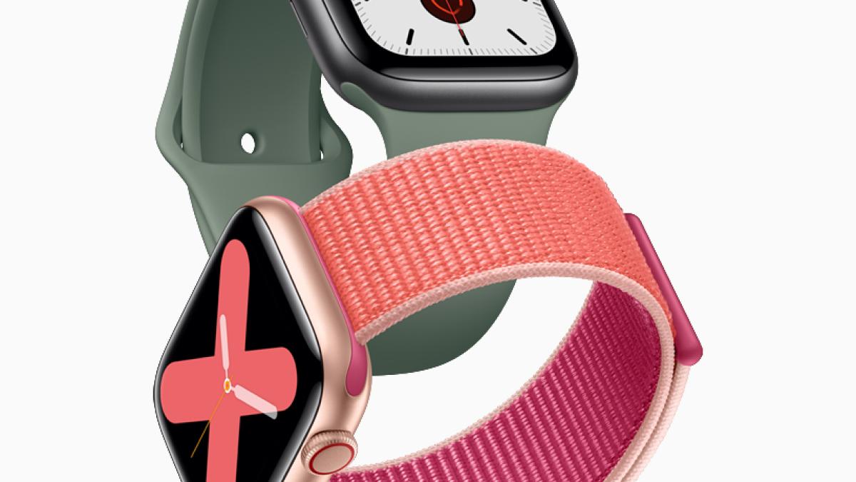 apple_watch_series_5-gold-aluminum-case-pomegranate-band-and-space-gray-aluminum-case-pine-green-band-091019_big-jpg-large_64701000