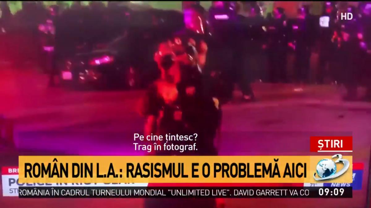 jurnalistii de la protestele din sua impuscati de politisti