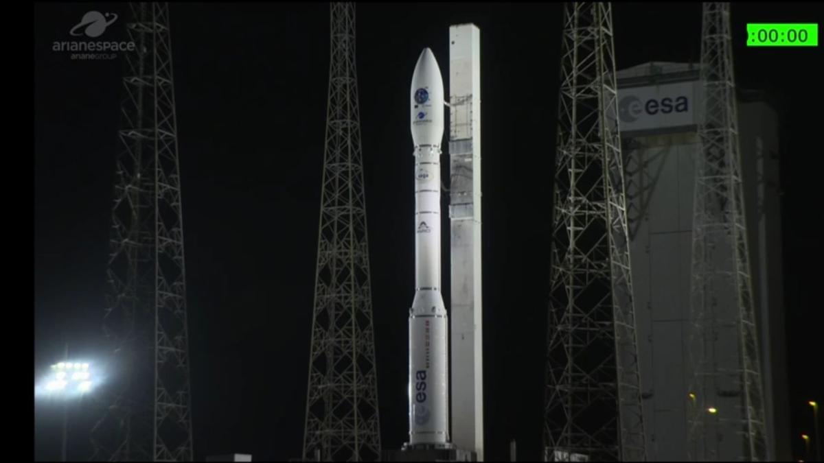 video spectaculos lansarea primului charter spatial european a plasat pe orbita peste 50 de sateliti