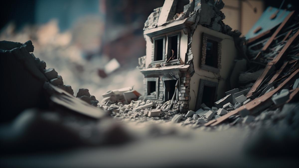 photo-earthquake-disaster-destruction-city-damage-ruins-generative-ai_14070400