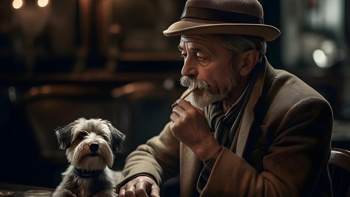 fumator-si-caine_60671600