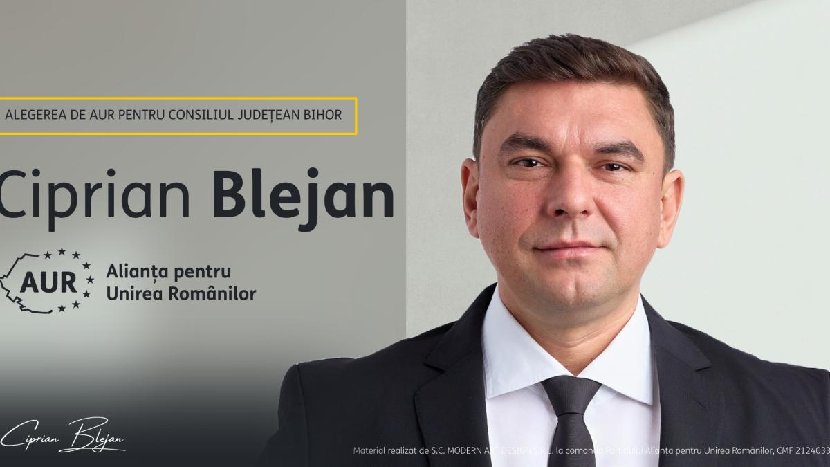 argumentele candidatului care vrea il detroneze pe bolojan de la cj bihor ciprian blejan vom fi ochii si urechile bihorenilor