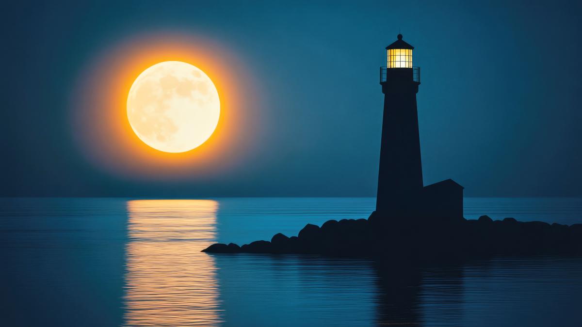 minimalistic-lighthouse-silhouette-with-full-moon-reflections-serene-ocean-waters-night_04101200