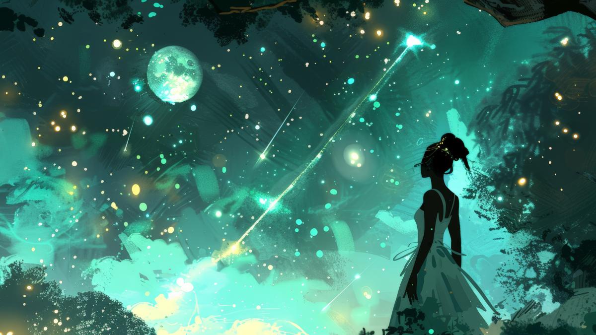 fantasy-shooting-star-landscape-night_90543500