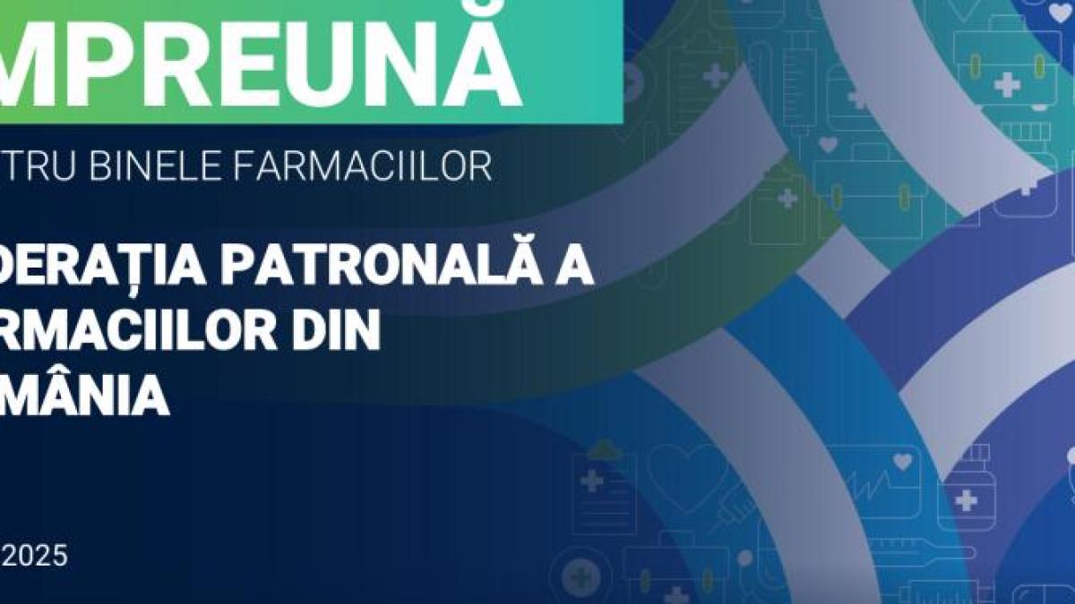 federatia patronala a farmaciilor din romania fpfr intra oficial in peisajul farmaceutic