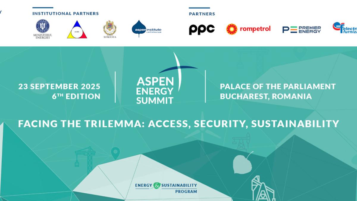 Aspen Energy Summit 2025 - Acces, Securitate, Sustenabilitate