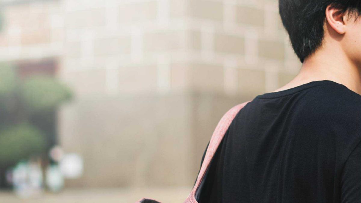 adolescent baiat elev