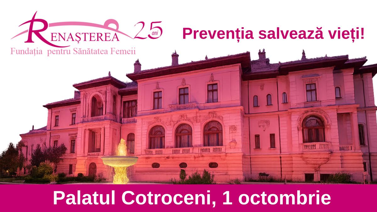 Iluminare roz _Cotroceni_2025_Fundatia Renasterea