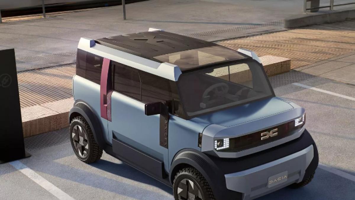 Dacia prezintă noul concept Dacia Hipster Un cub inteligent, inspirat de Mini, mai mic și mai ieftin decât Spring
