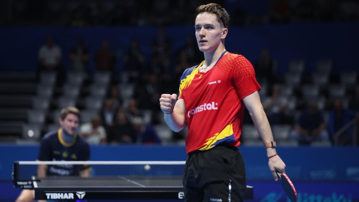 România a eliminat campioana en titre și intră în semifinală la Europeanul de tenis de masă - Momentele bucuriei (VIDEO)