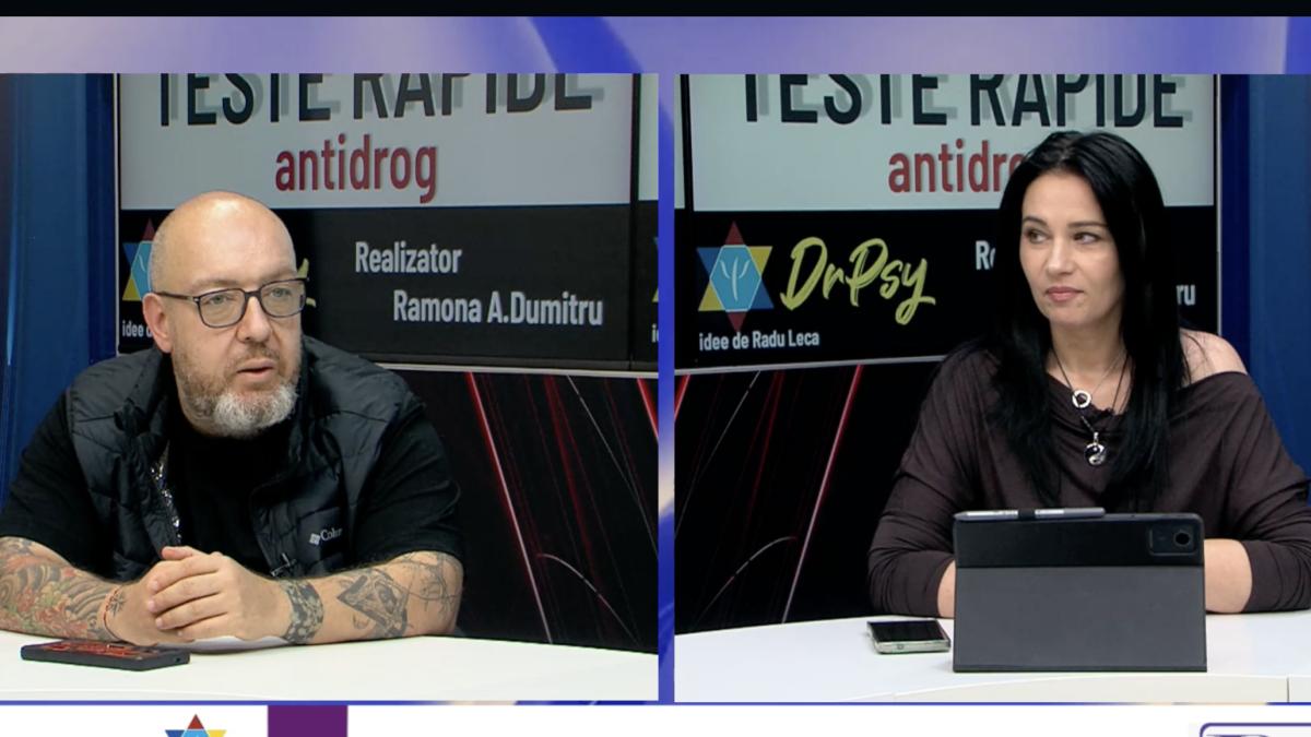 Prevenția consumului de droguri | Teste rapide antidrog. Radu Leca, la Dr. Psy