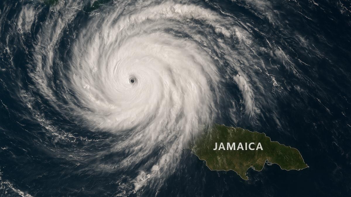 Uraganul Melissa aproape de Jamaica