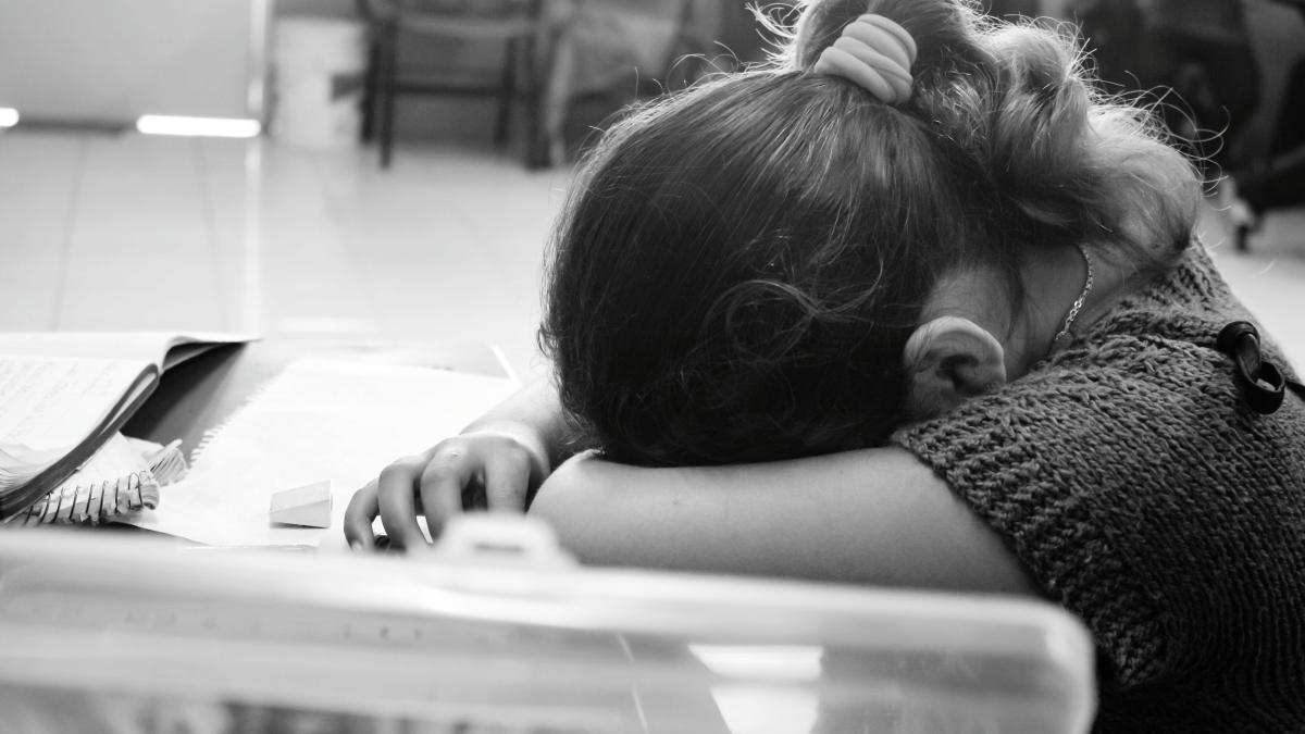 copil epuizat burnout