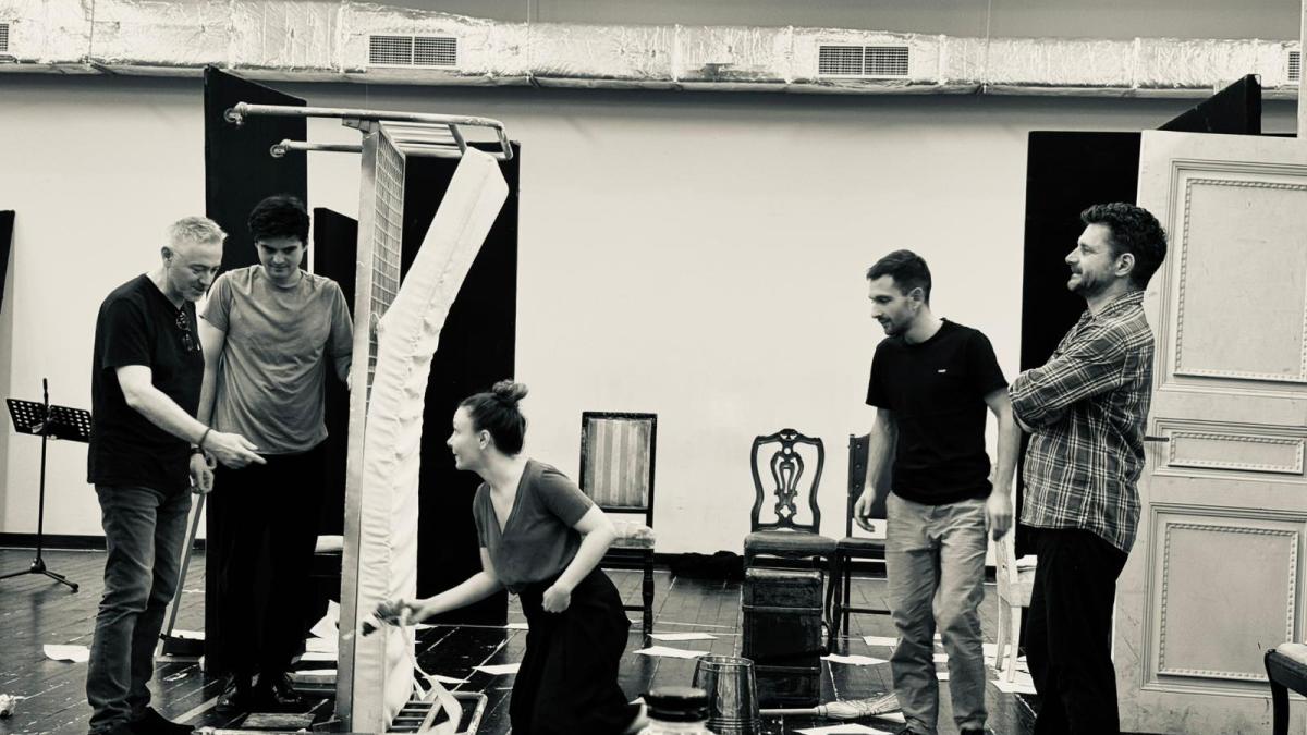 repetitii la METAMORFOZA. Teatrul Excelsior.