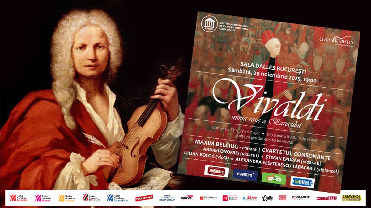 concert vivaldi Sala Dalles din București