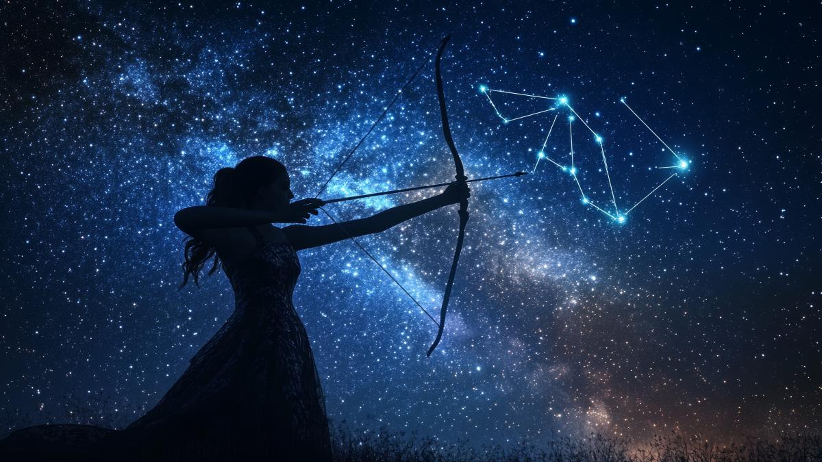 silueta sagetator constelatie