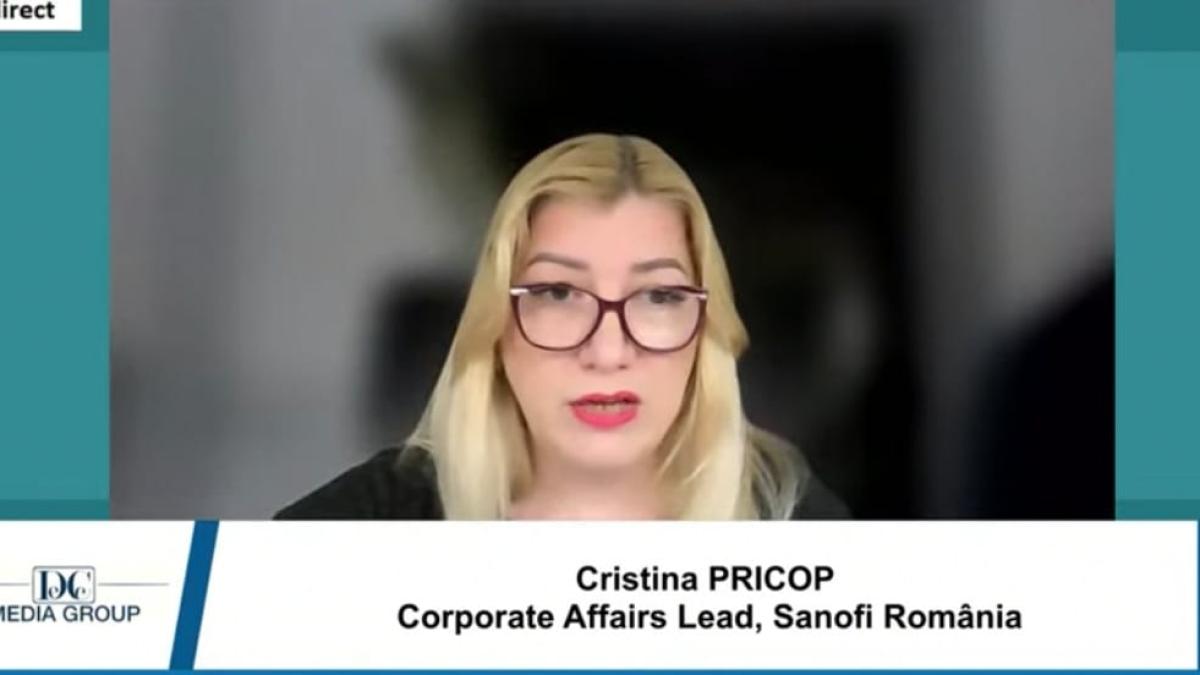 Cristina Pricop, Corporate Affairs Lead la Sanofi România