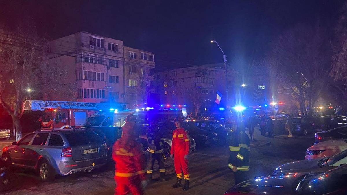 Incendiu la Spitalul de Urgență din Deva