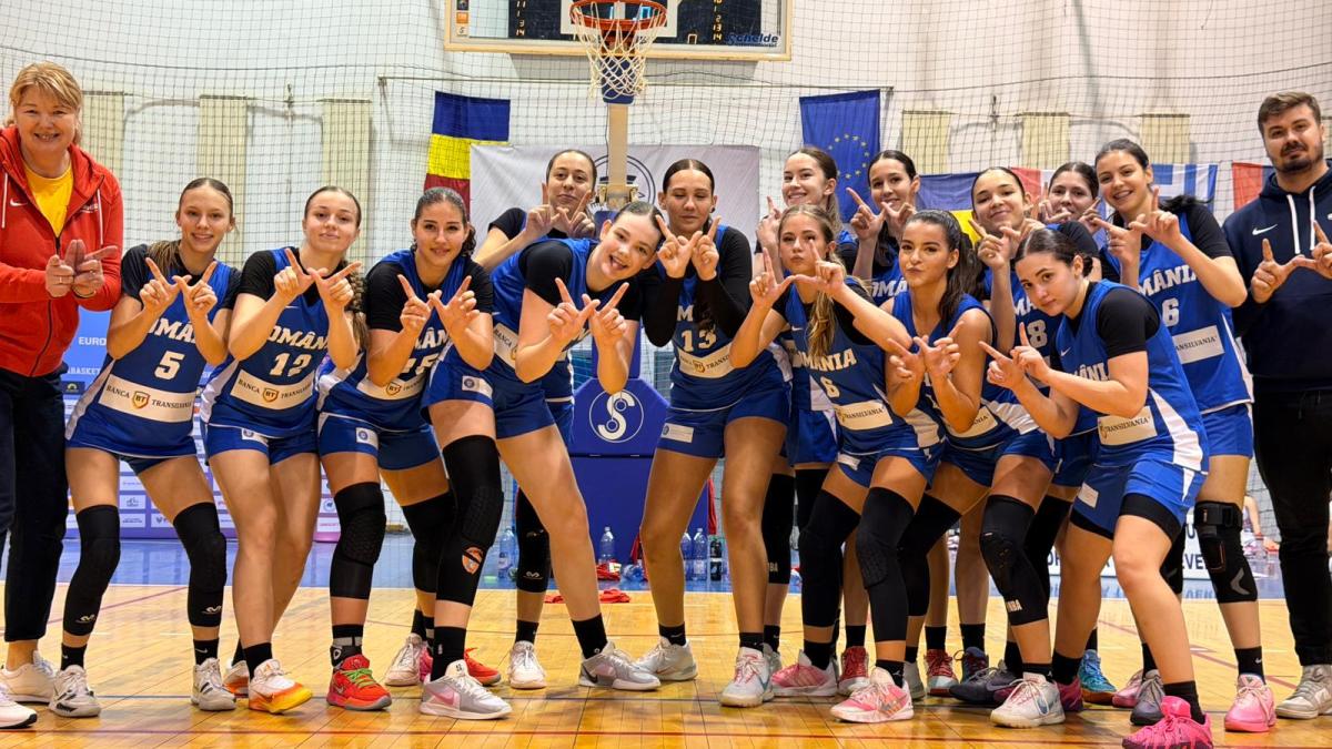 Naționala feminină a României a învins Croația la Basketball Balkanic Games 2025