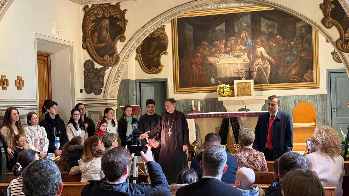 George Bologan și asociația filantropică „San Lorenzo dei romeni” a Episcopiei Ortodoxe Române de la Roma,