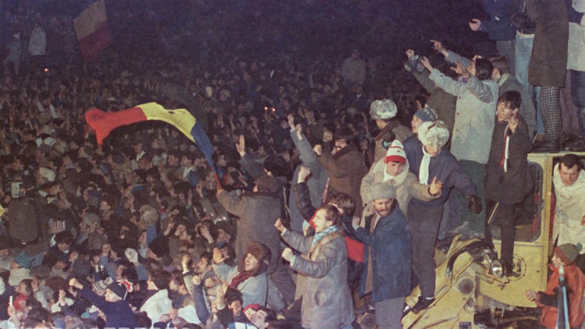 romanii la revolutia din 1989