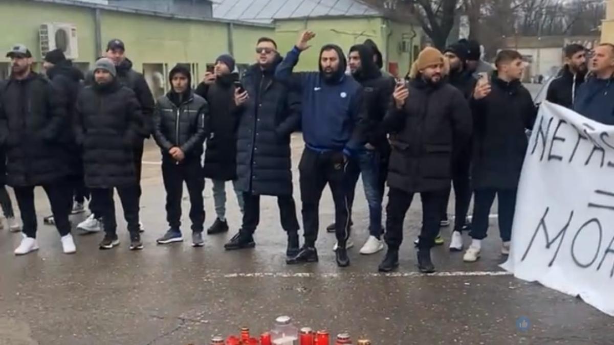 Protest la Spitalul Județean de Urgență Buzău