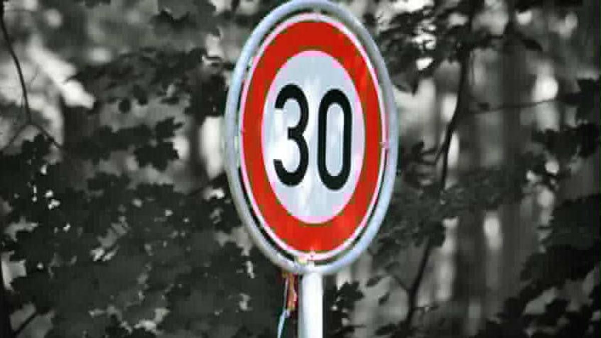limita de viteza 30km/h
