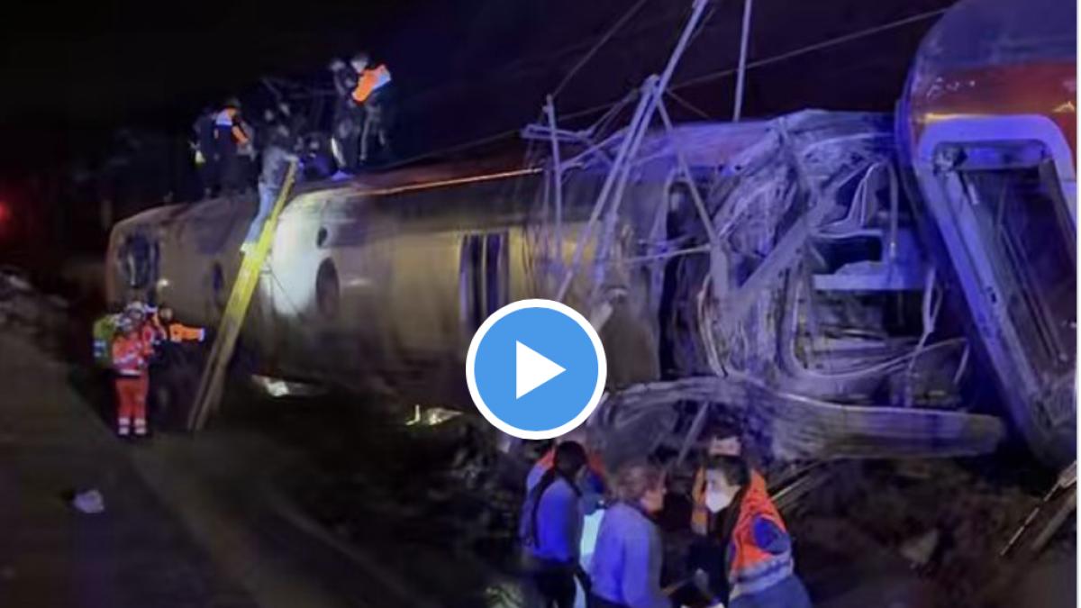 accident tren spania