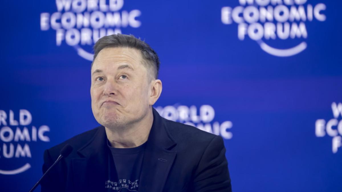 elon musk davos