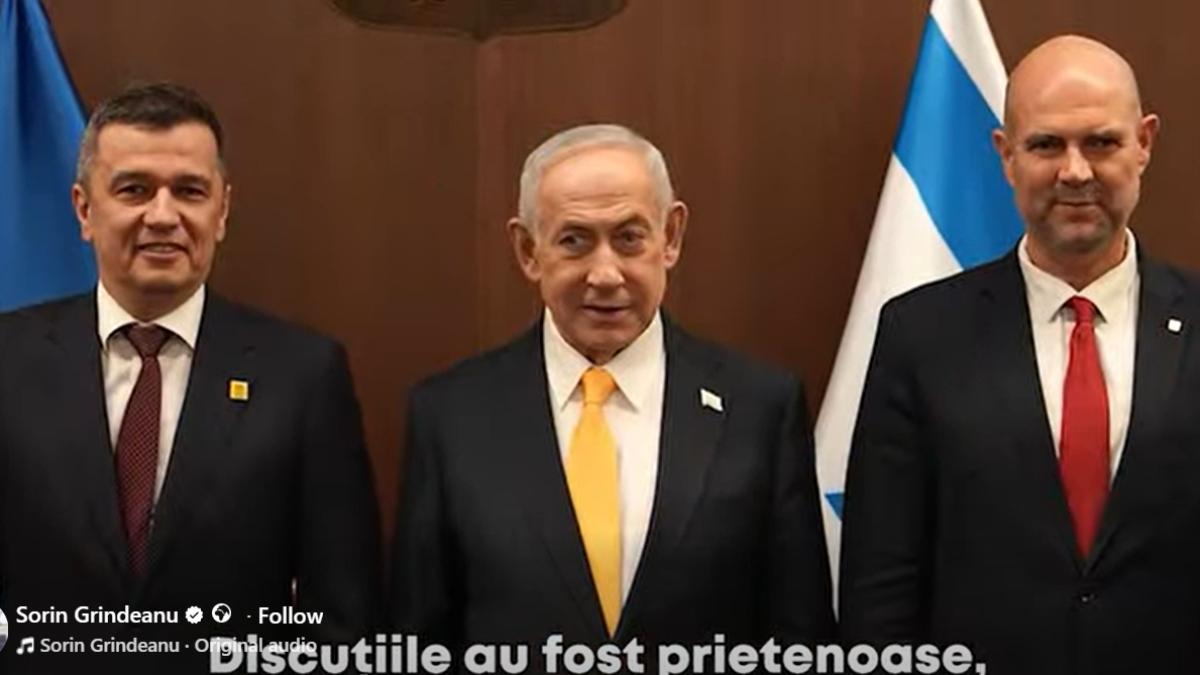 soriin grindeanu si benjamin netanyahu