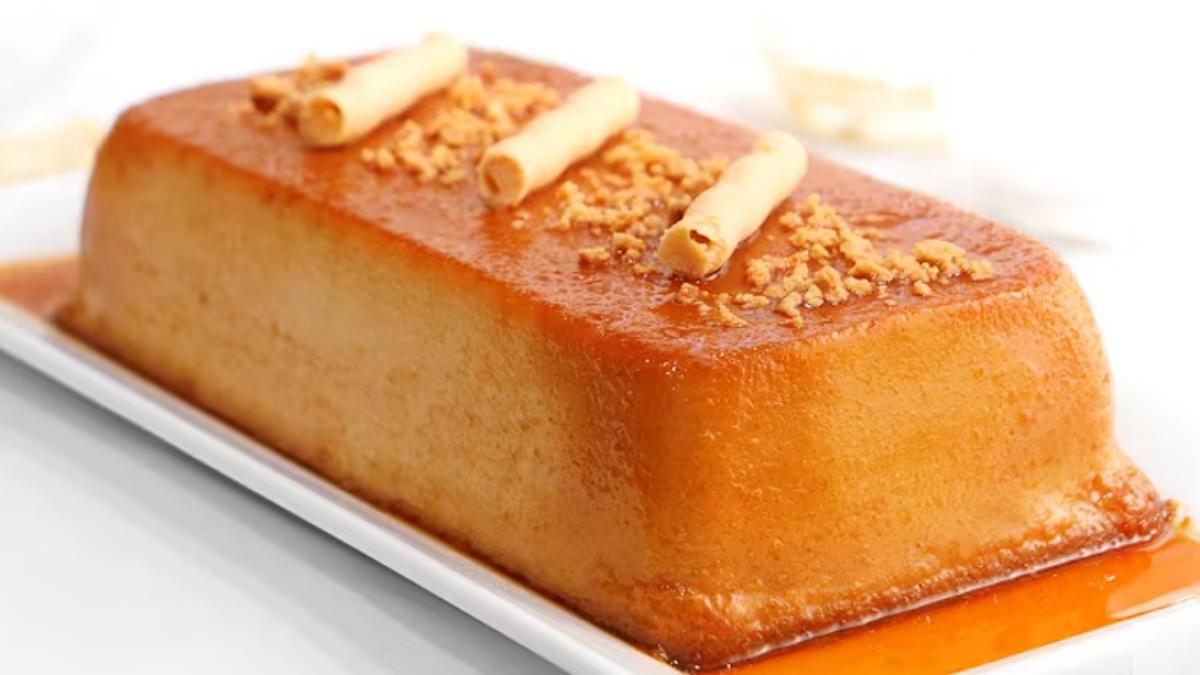 flan de turron