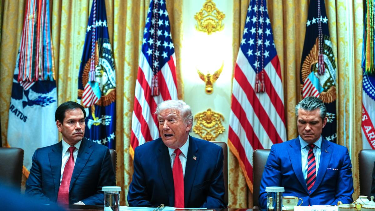 donald trump marco rubio si pete hegseth