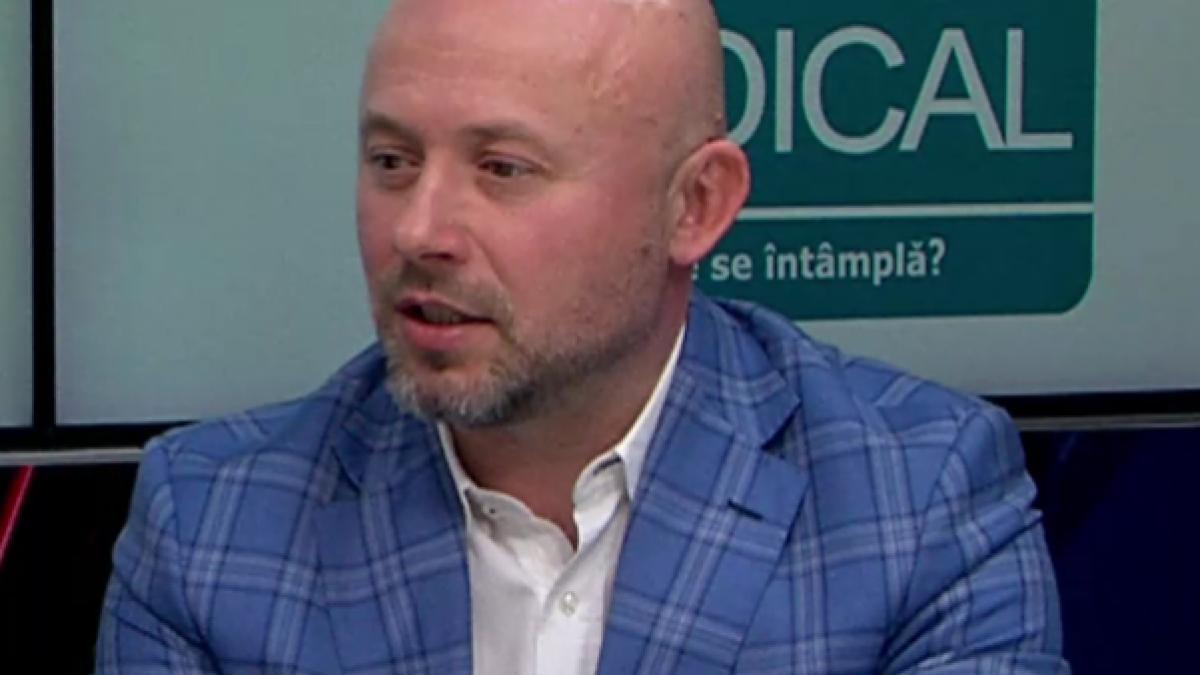 imagine cu dr. Răzvan Dragomir, SANADOR