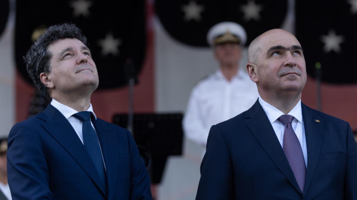 Nicusor Dan si Ilie Bolojan