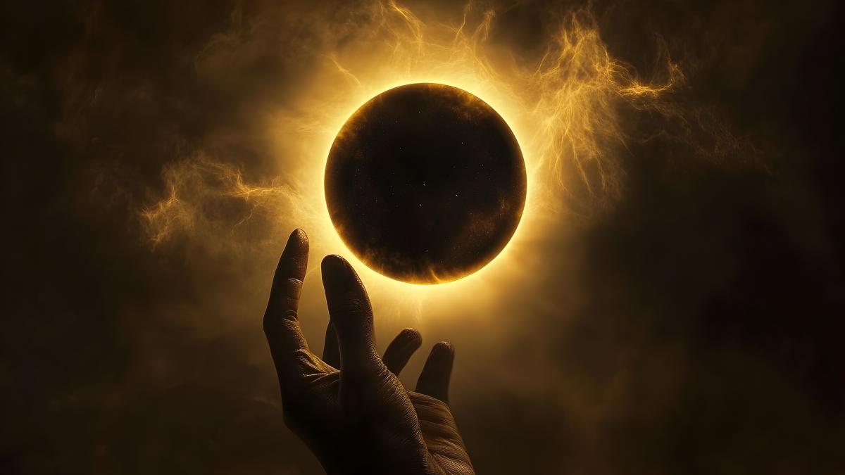 peisaj cosmic mana eclipsa