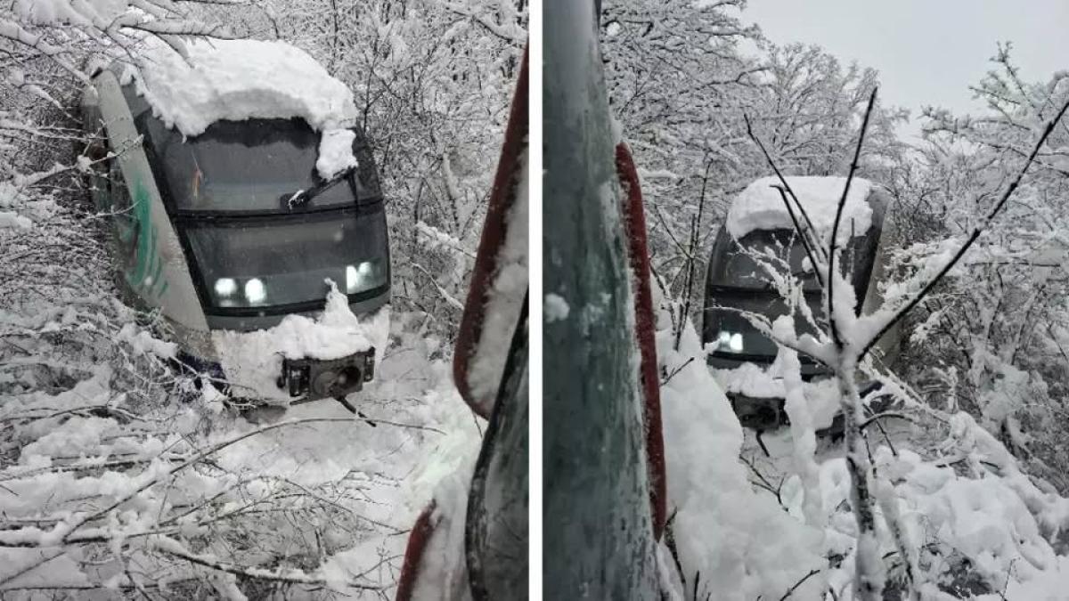 tren blocat pe ruta bucuresti urziceni