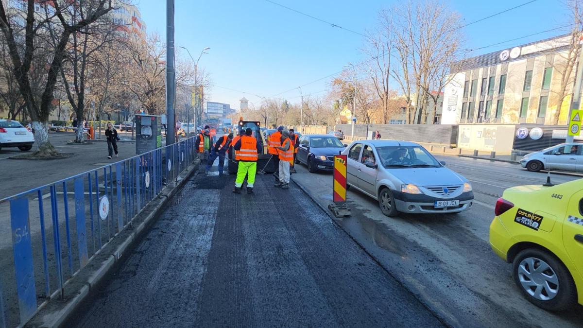 Campanie de curățenie în Sectorul 4: Peste 60% dintre gropi au fost reparate