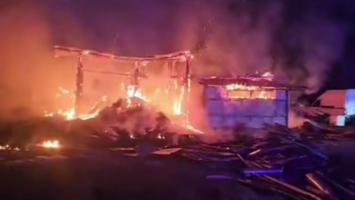 incendiu animale în județul Dâmbovița