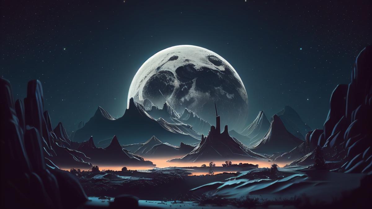 peisaj ai mistic spatiu