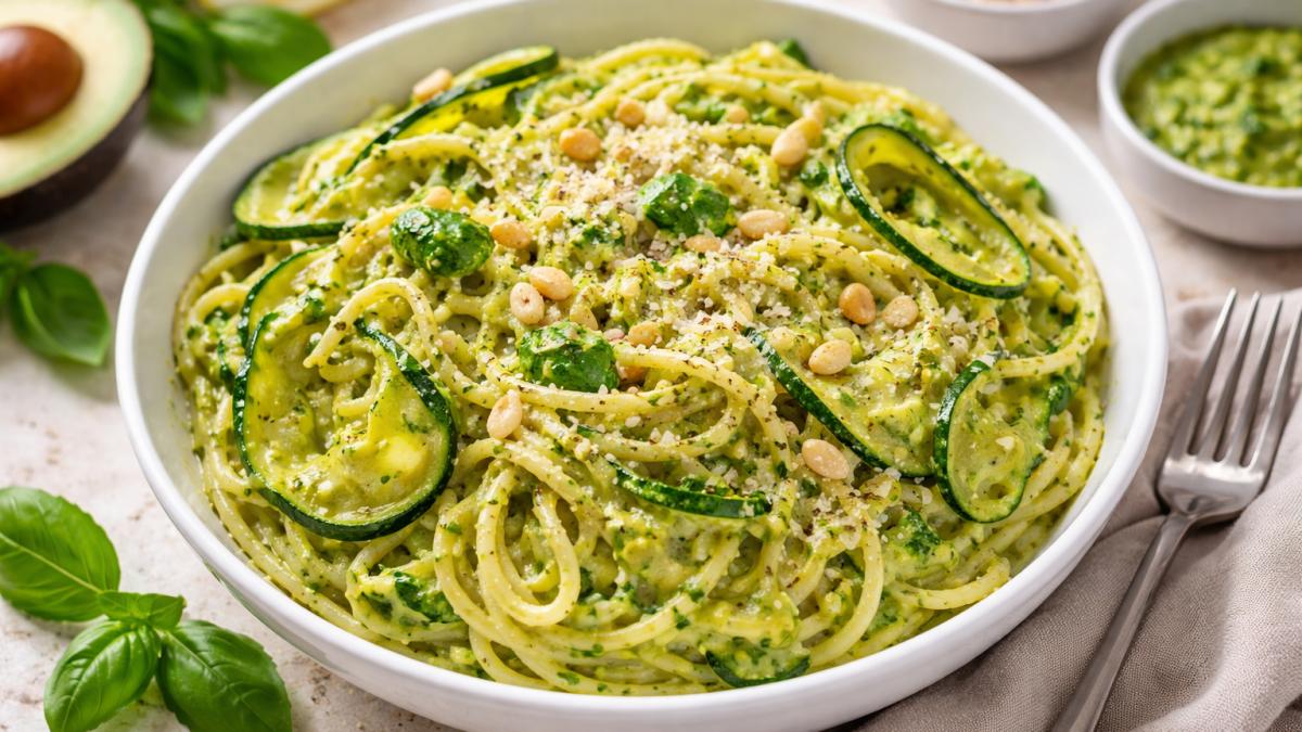 Paste de post cu avocado și dovlecei